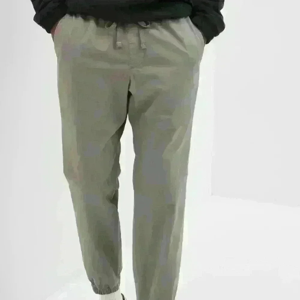 🌻Slim Canvas Joggers with Gapflex